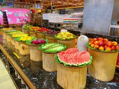 自助取餐区-汉江山料理级自助烤肉黑金冠(周口好吃城店)