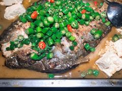 鲜青椒烤鱼-探鱼·鲜青椒爽麻烤鱼(北京路天河城店)