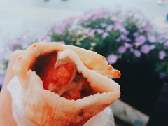 冷面卷肠-小红旗臭豆腐炸冷面(万达店)