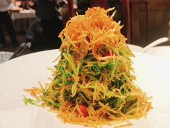 巧拌豆苗-四季民福烤鸭店(王府井灯市口店)
