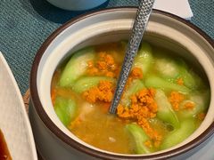 海胆糯米丝瓜-浙江西子宾馆·牡丹厅