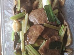 小炒猪肝-李连贵熏肉大饼(丰台南路地铁站店)