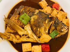 红烧鲢鱼头-怡园饭店-餐厅(四望亭店)