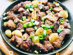 铜盘梅火烤肉-鲜小岛·铜锅涮肉