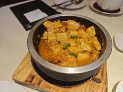 海胆酱蟹粉鲜虾烩豆腐-利苑酒家(华熙国际店)