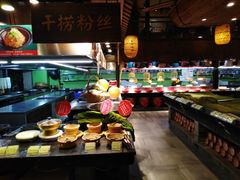 自助取餐区-六合居·明厨亮灶餐厅(成双大道店)