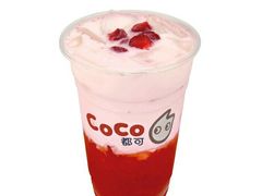 草莓欧蕾-CoCo都可(金狮店)