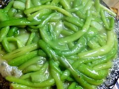 铁板鲜芋梗-农厨好味·温泉鹅·农家菜