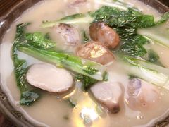 鸡汤芋儿菜-芙蓉凰花园酒楼