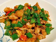 青椒紫苏炒美蛙-芙蓉堂(武汉天地店)