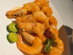 蜜汁酥皮虾-四季民福烤鸭店(王府井东安门店)