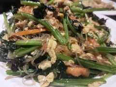 菠菜粉丝炒鸡蛋-峨嵋小镇·川菜(勒泰中心店)