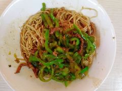 青椒肉丝面-高邮面馆(明瓦廊店)