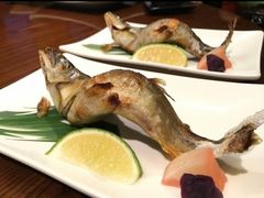 鹽燒香魚-上原UEHARA日式料理