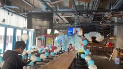 -团子宝宝宴派对百日宴生日布置策划·求婚策划·气球布置别墅民宿