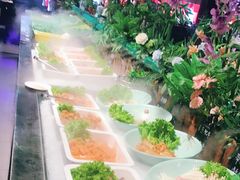 自助取餐区-聚盛源蒸汽海鲜火锅烤肉自助(巨川金海岸购物广场店)