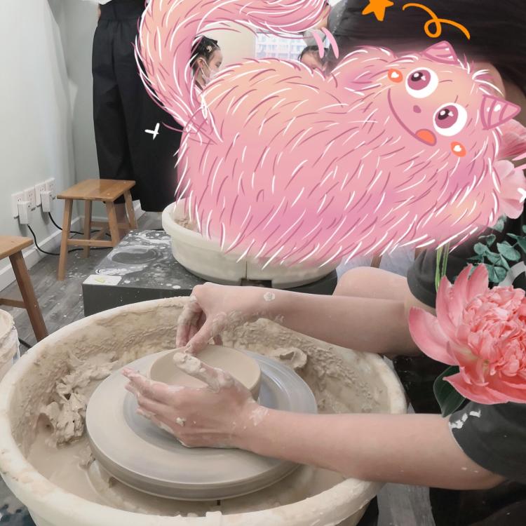 陶园记陶艺工坊(观音桥店)-"和朋友来观音桥玩,就找到了这家陶艺店,店