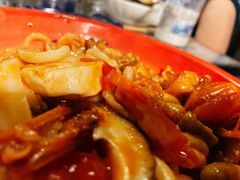 海鲜焗番茄乌冬面-辉记炭烧海鲜大排档·老字号(福田店)