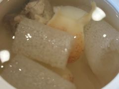 竹笙排骨炖小蚌-绿岛海鲜酒楼(步行街店)