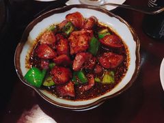 辣炒鸡胗-樱の花亭日本料理店