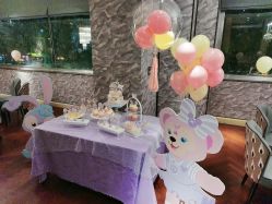 -11 Baby百日宴生日气球创意布置