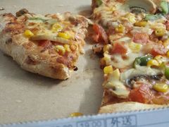 双层倍享饼底的披萨-达美乐比萨(商城路店)