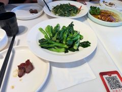 白灼广东芥兰-新旺茶餐厅·早餐·夜宵(仙霞店)