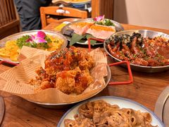 -明洞阿姨·韩式酱蟹烤肉·创意料理(三元桥店)