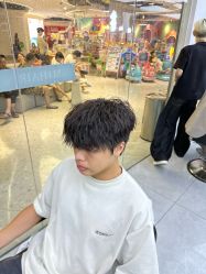 -M1山木造型国潮男士发型定制