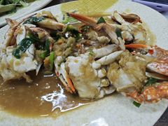 姜葱炒蟹-贞姨美食·老字号海鲜大排档