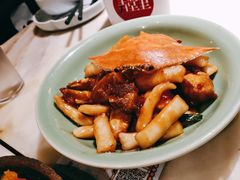 梭子蟹炒年糕-弄堂里(西溪龙湖天街店)