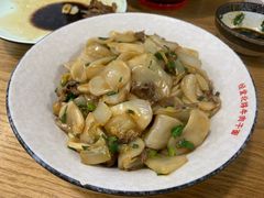 鲜牛肉炒年糕-经堂北路牛肉干面·溪口蒋永峰牛肉馆(宁波店)