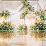 韩式黄绿色，温馨又甜蜜