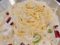 奶油海鲜意面-Kpasta韩式意大利面