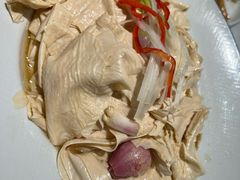 葱油捞乡下腐竹-五稻厨房粤西菜(新闻店)