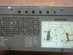 城墙断面遗址-西安唐皇城墙含光门遗址博物馆