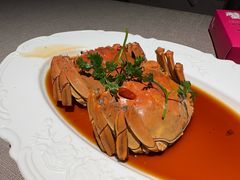 菊花枸杞熟醉蟹-蟹榭·本帮江浙菜·蟹宴(五角场合生汇商场店)