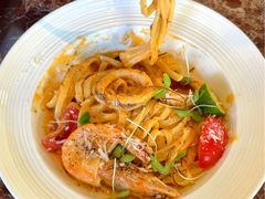 海鲜辣意面-Lets burger非常汉堡·环球风味(蓝色港湾店)