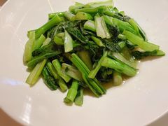 白灼菜心-宝轩渔府·老字号海鲜·正宗津菜(水上店)