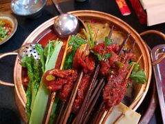 香菜牛肉串串-镇江龙·火锅串串(武侯祠店)