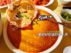 鸡蛋蒸蟹壳-鹏天阁酒楼·海鲜(红旗店)