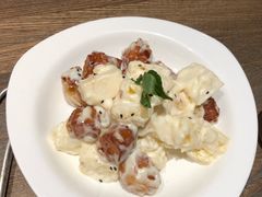菠萝油条虾-童年小筑餐厅(申花路店)