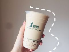 波霸奶茶加椰果-1点点(水围店)