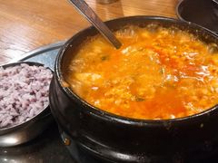 盒豆腐汤-包装马车·韩国料理·포장마차