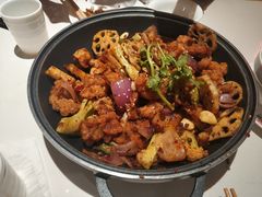 干锅牛蛙-渝蛙馆(新百店)