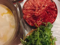 手切顶级牛肋骨肉-鲜入围煮花胶鸡海鲜火锅