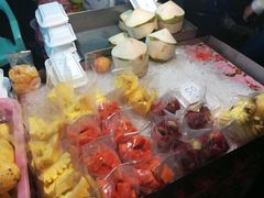 -芒果糯米饭摊子