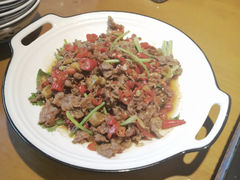 小炒黄牛肉-格塘人家·山泉水煮鱼(望兴家园店)