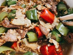 碎椒牛肉鸡蛋拌面-文三里屯面馆(三里屯店)