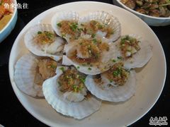 蒜茸粉丝扇贝~~3元一个生的时候~~加工-京港生鲜(四道口店)